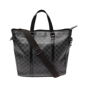 Louis Vuitton Tadao Damier Graphite Black Handbag